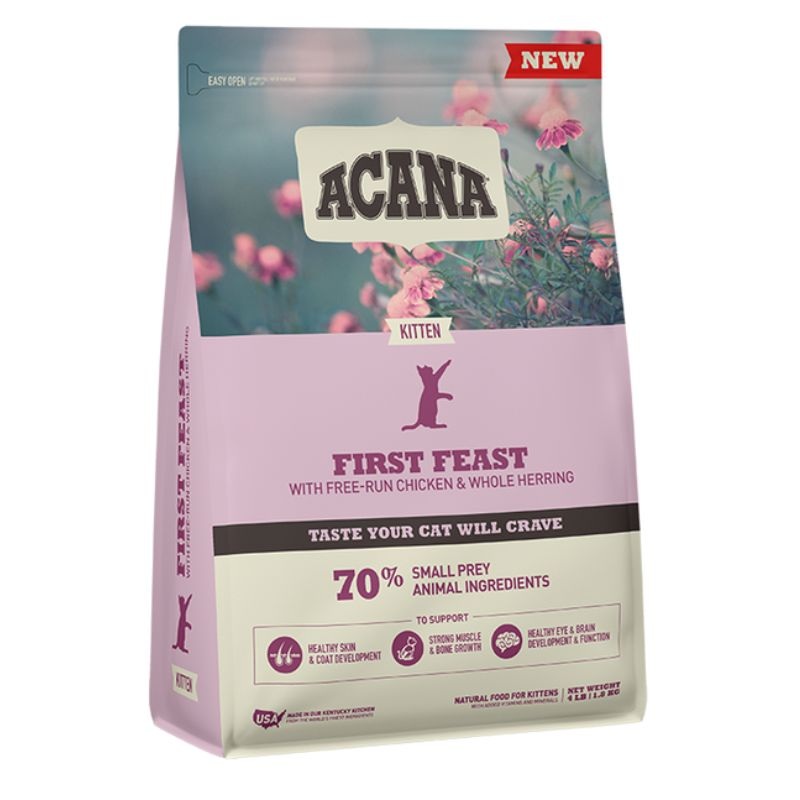 Acana Dry Cat Food for Kittens – First Feast (340g)