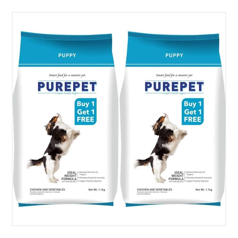 Purepet Dry Food for Puppies – Chicken and Vegetable