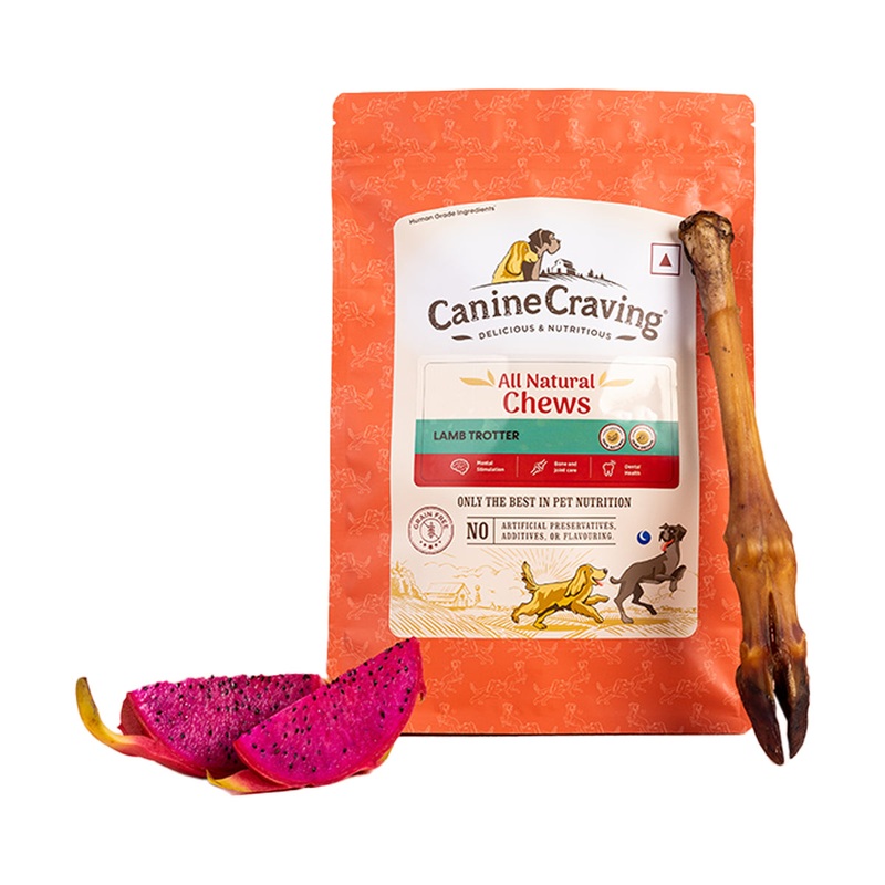 Canine Craving Dog Treats – Trotter Chew – Lamb (1pc)