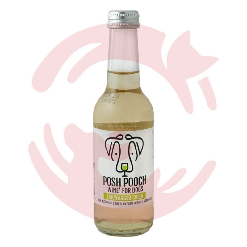 Woof & Brew Posh Pooch – White Wine For Dogs (250 ml)