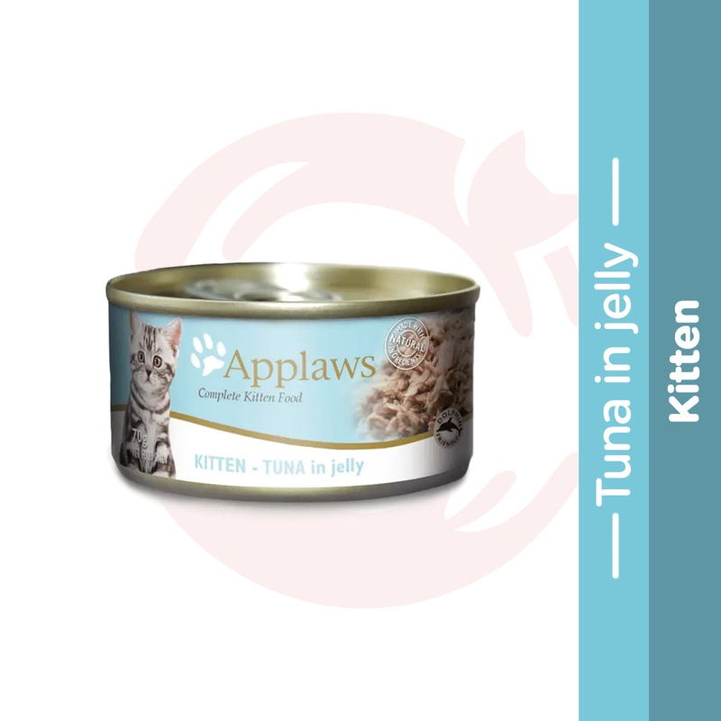 Applaws Wet Cat Food for Kittens – Tuna in Jelly (70g x 12 Cans)