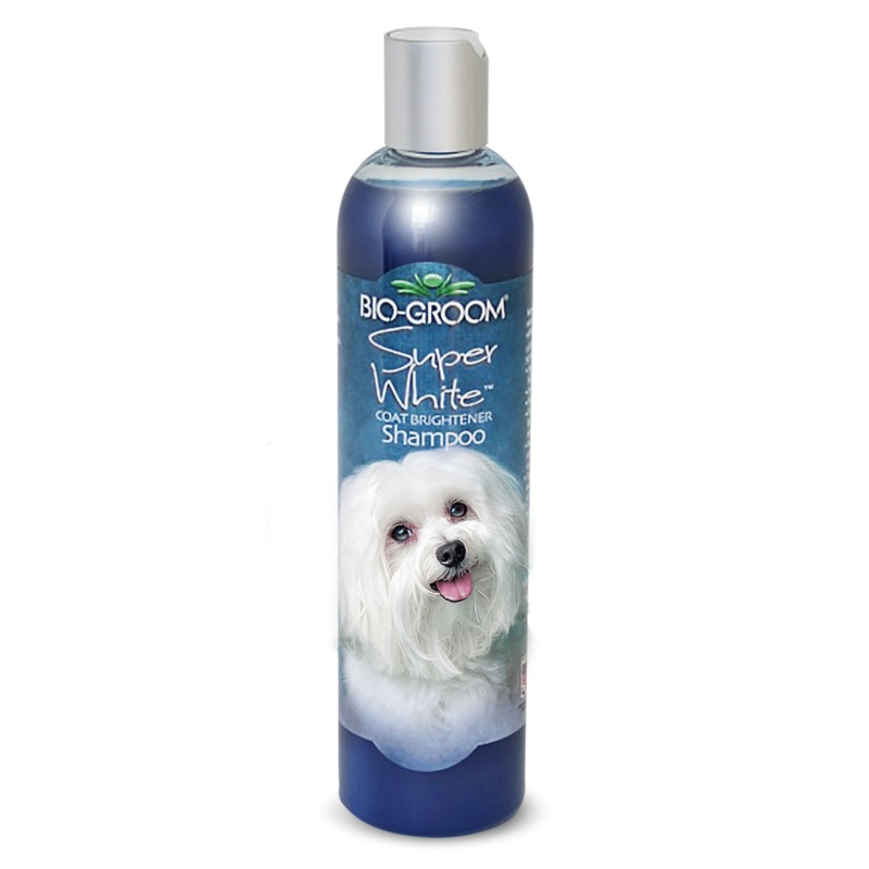 Bio-Groom Shampoo for Dogs – Super White Coat Brightening Shampoo (355ml)