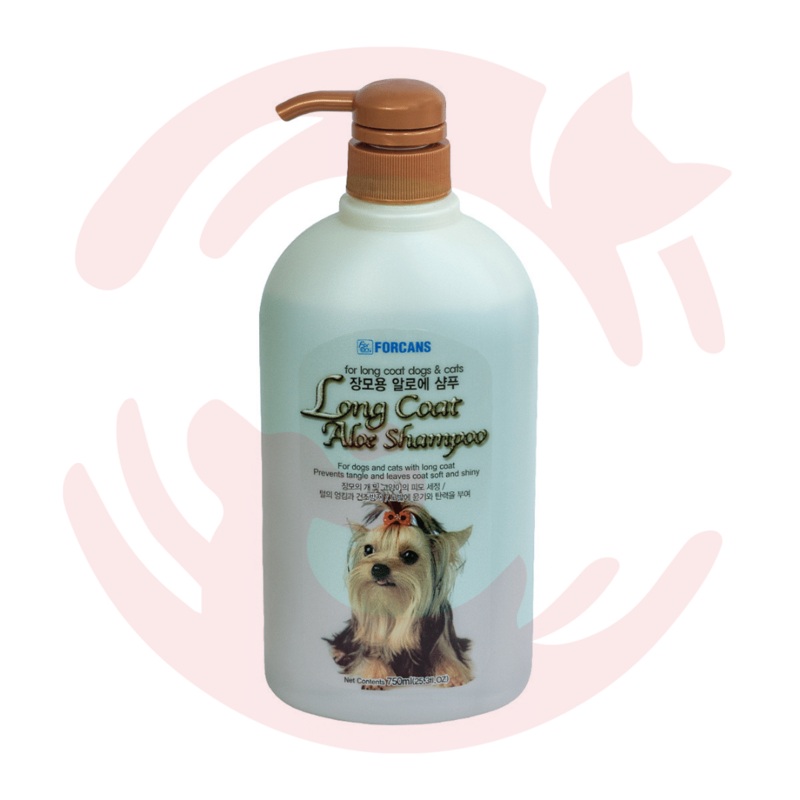 Forcans (Forbis) Shampoo For Dogs – Long Coat Aloe Shampoo (750 ml)