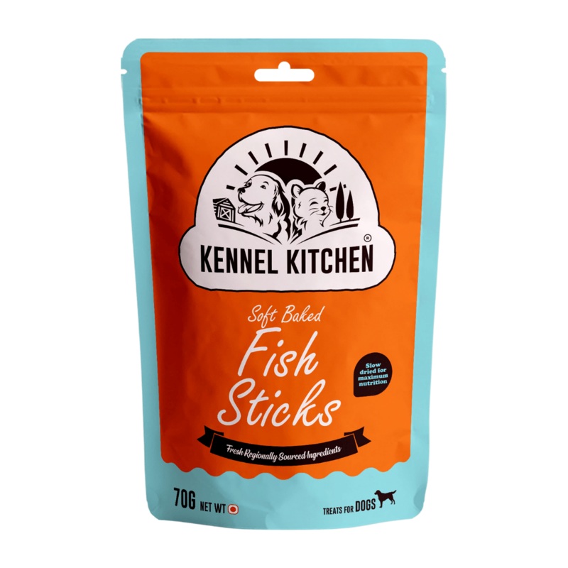 Kennel Kitchen Dog Treats – Soft Baked Fish Sticks