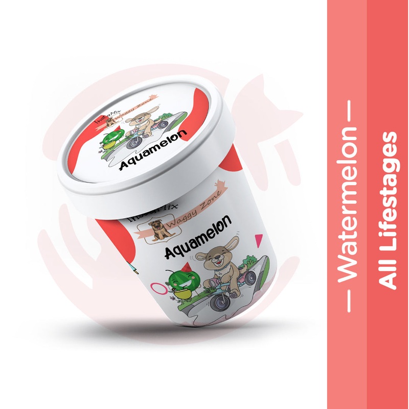 Waggy Zone Vegan Doggy Ice Cream Insta Mix – Aquamelon (40g)