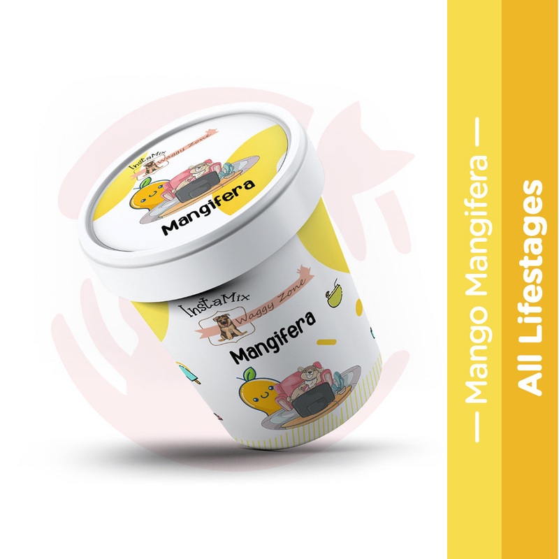 Waggy Zone Vegan Doggy Ice Cream Insta Mix – Mango Magnifera (40g)