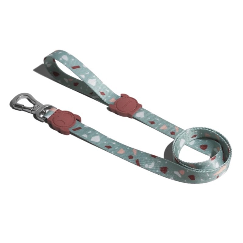ZeeDog Dog Leash – Terazzo Green (S)