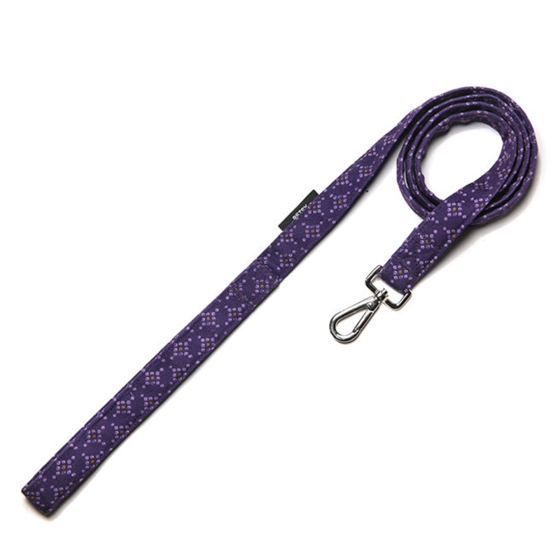 Bandhani Dog Leash – Purple|M|L