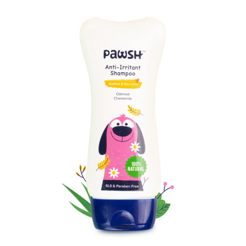 Pawsh –  Natural Anti Irritant Cat & Dog Shampoo (All breeds) – 200ml