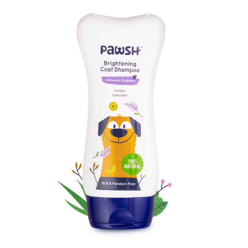 Pawsh – Natural Brightening & Whitening Coat Cat & Dog Shampoo (all breeds) – 200ml