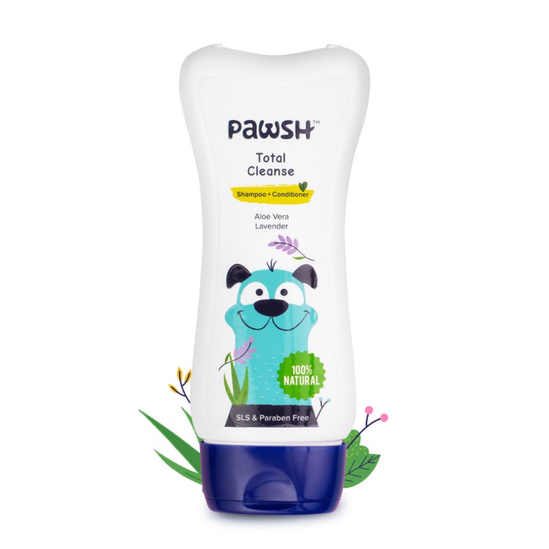 Pawsh – Natural Total Cleanse Cat & Dog Shampoo & Conditioner (All breeds) – 200ml