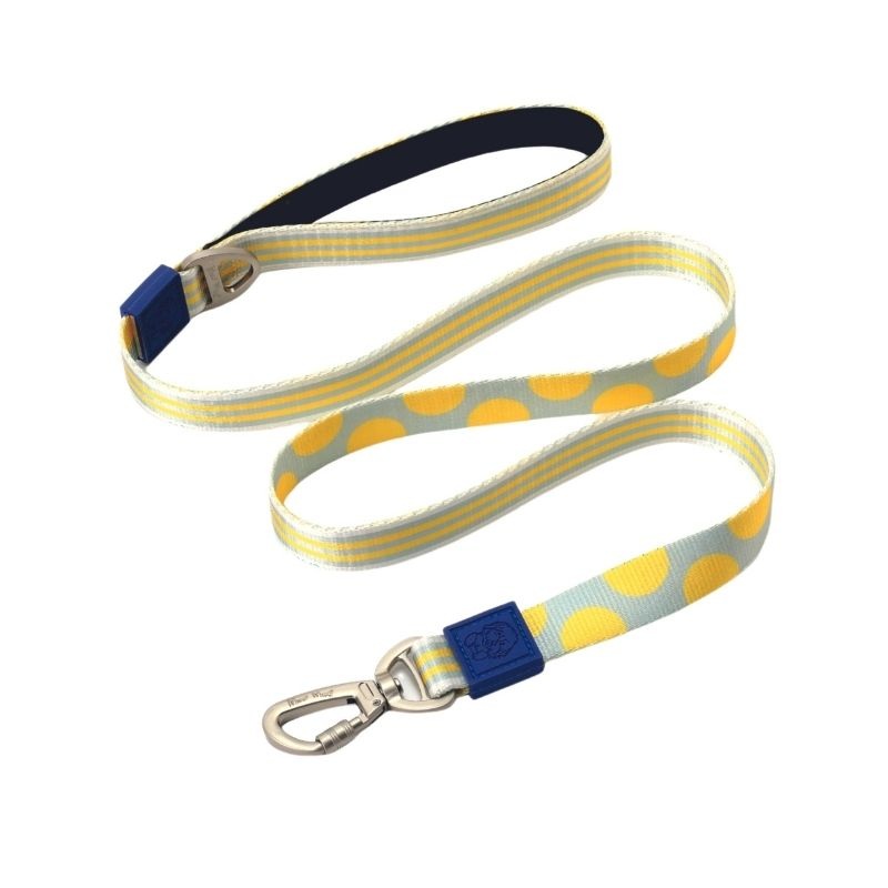 Whoof Whoof Premium Printed Leash for Dogs – Lemon