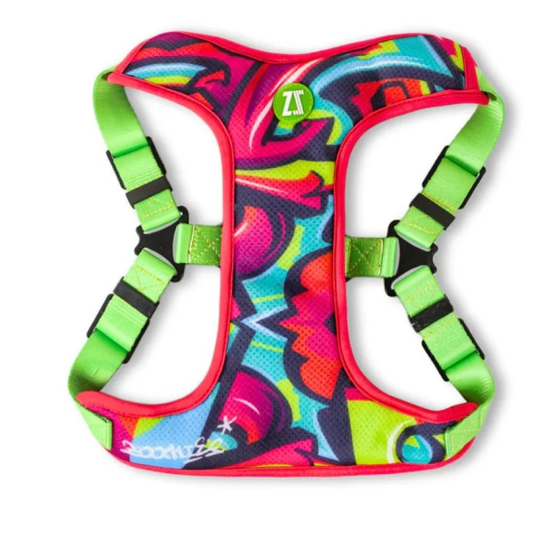 Zoomiez Adjustable Soft Mesh Cat Harness – Drip