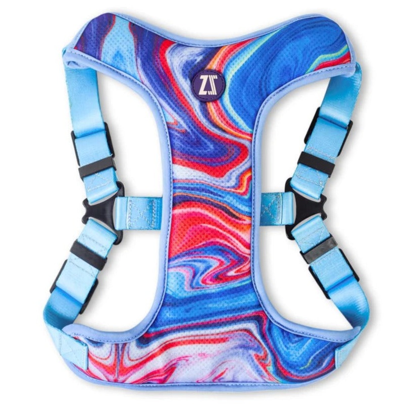 Zoomiez Adjustable Soft Mesh Cat Harness – Fluid