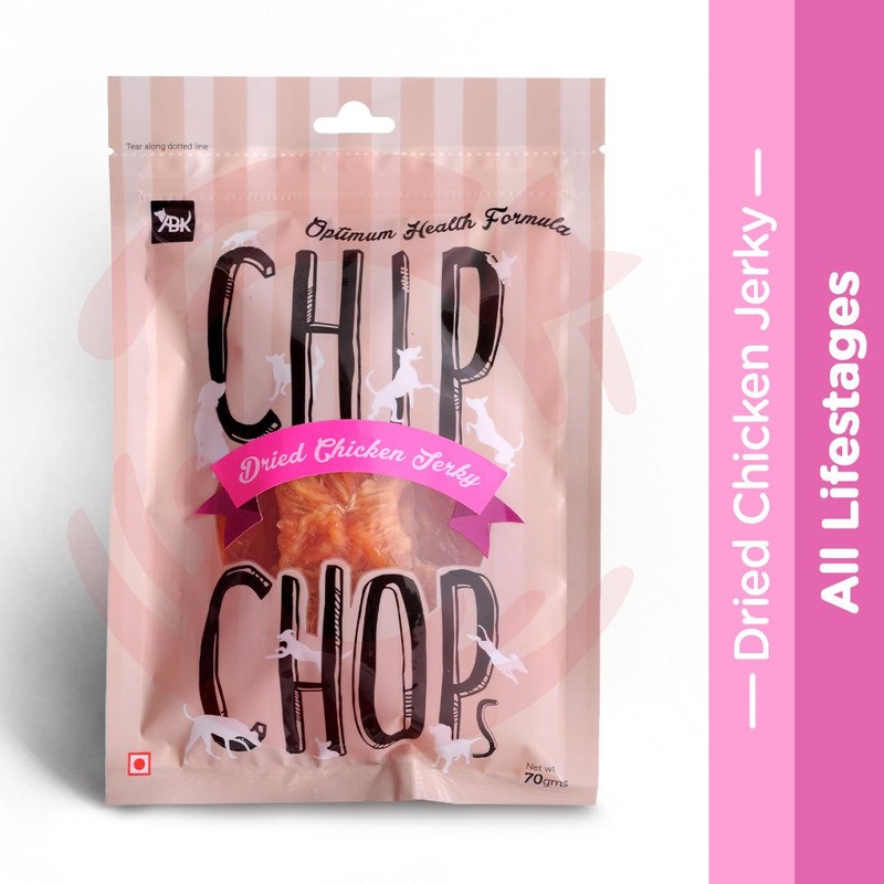 Chip Chops Dog Treats – Sun Dried Chicken Jerky