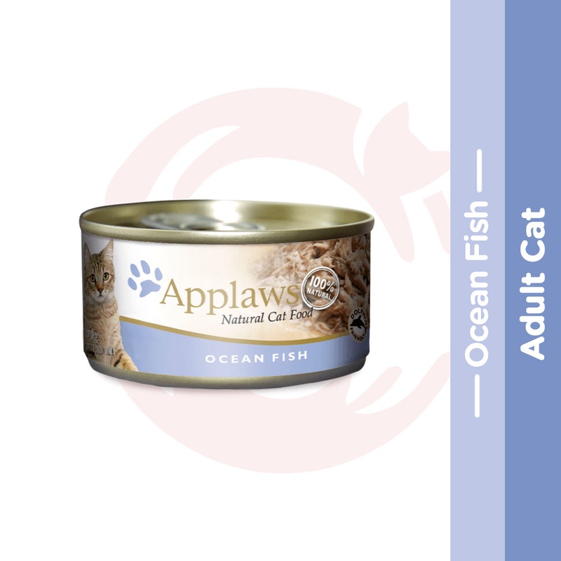 Applaws Wet Cat Food – Ocean Fish (70g x 12 Cans)