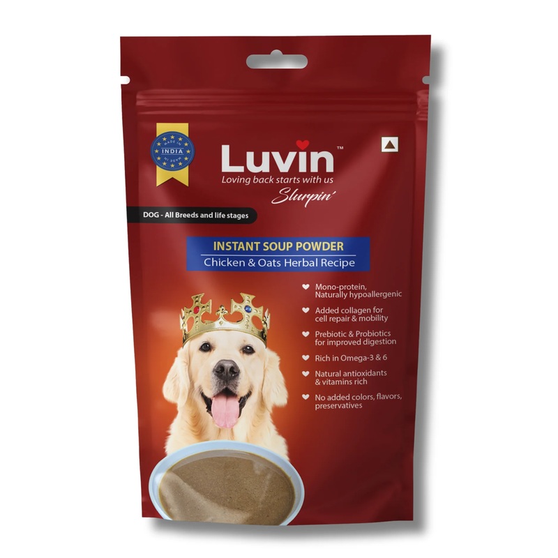 Luvin Slurpin’ Instant Soup Powder for Dogs-120g (Pack of 2) – Pack of 5