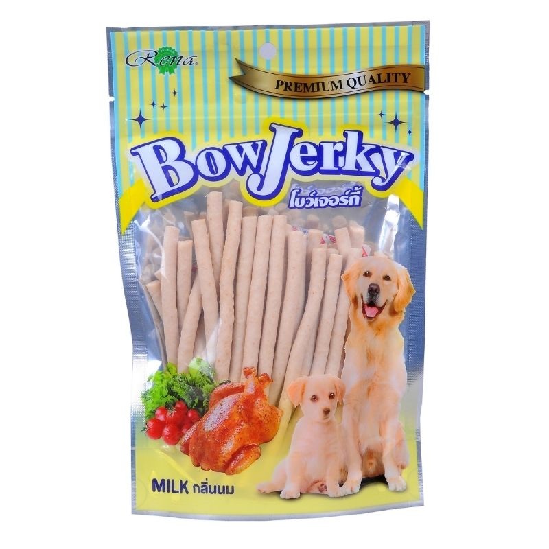 Rena Dog Treats – BowJerky Milk Sticks (200g) – Pack of 5