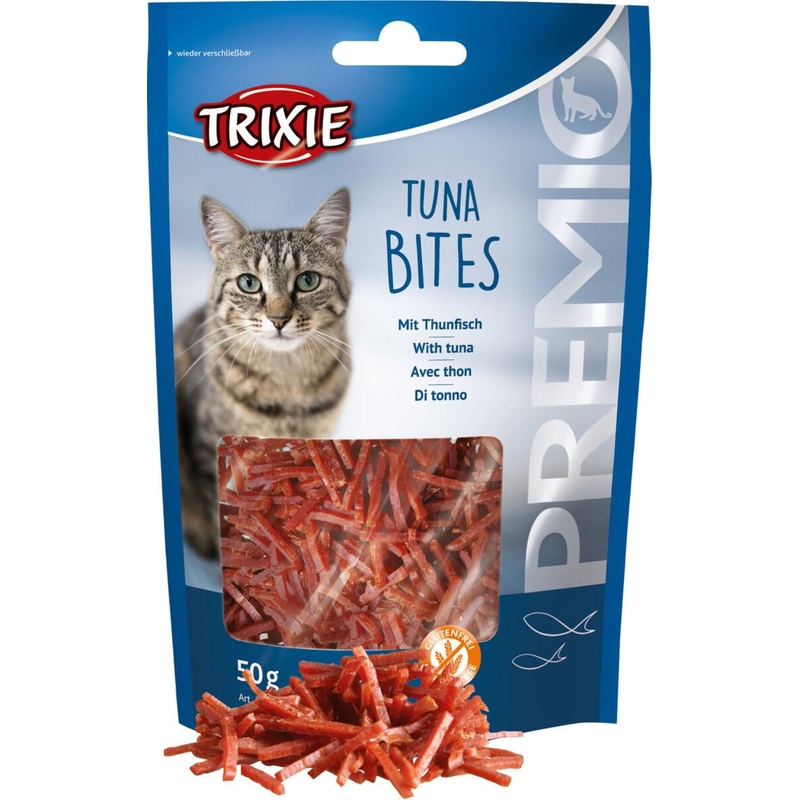 Trixie Premio Tuna Bites Cat Treat  50 gm – Pack of 5