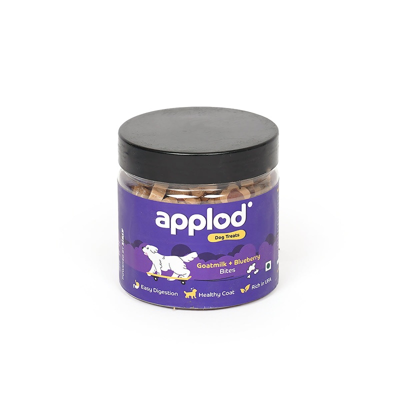 Applod Goatmilk & Blueberry Dog Treat 220g – Pack of 5