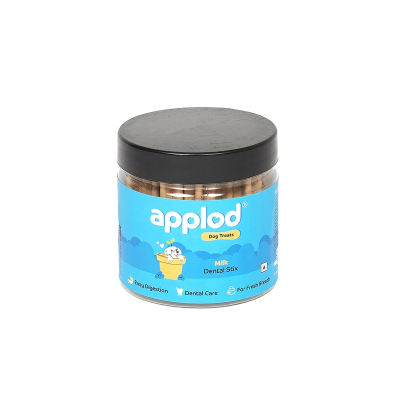 Applod Milk Dental Stix Dog Treat 220g – Pack of 5