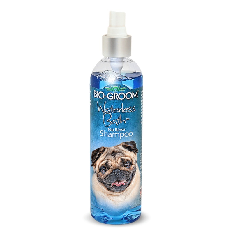 Bio-Groom Shampoo for Dogs – Tearless No Rinse Shampoo Waterless Bath (235ml)