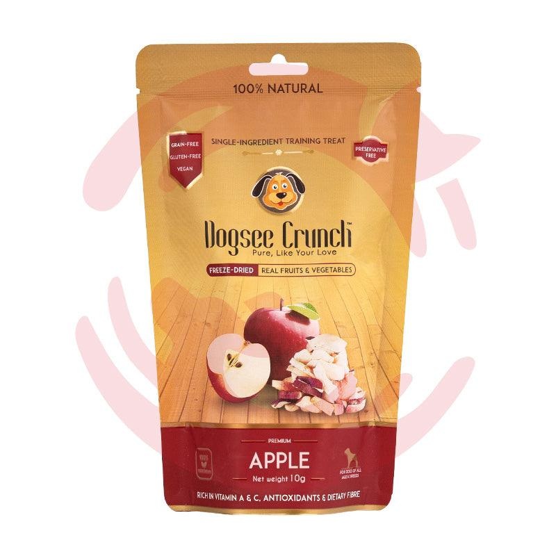 Dogsee Crunch Dog Treats – Apple (Vegetarian, Vegan & Gluten-free)