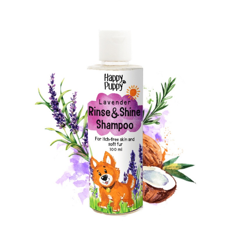 Happy Puppy Organics Dog Shampoo – Rinse and Shine
