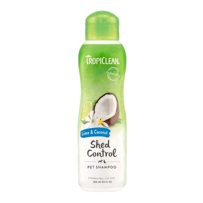 Tropiclean Lime & Coconut Shampoo, Deshedding – 355ml