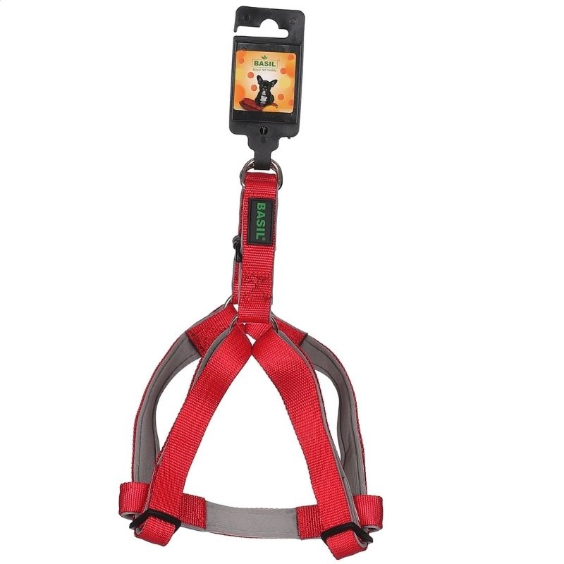Basil Padded Harness for Dogs|S|M|L|XL|Red|Blue|Black