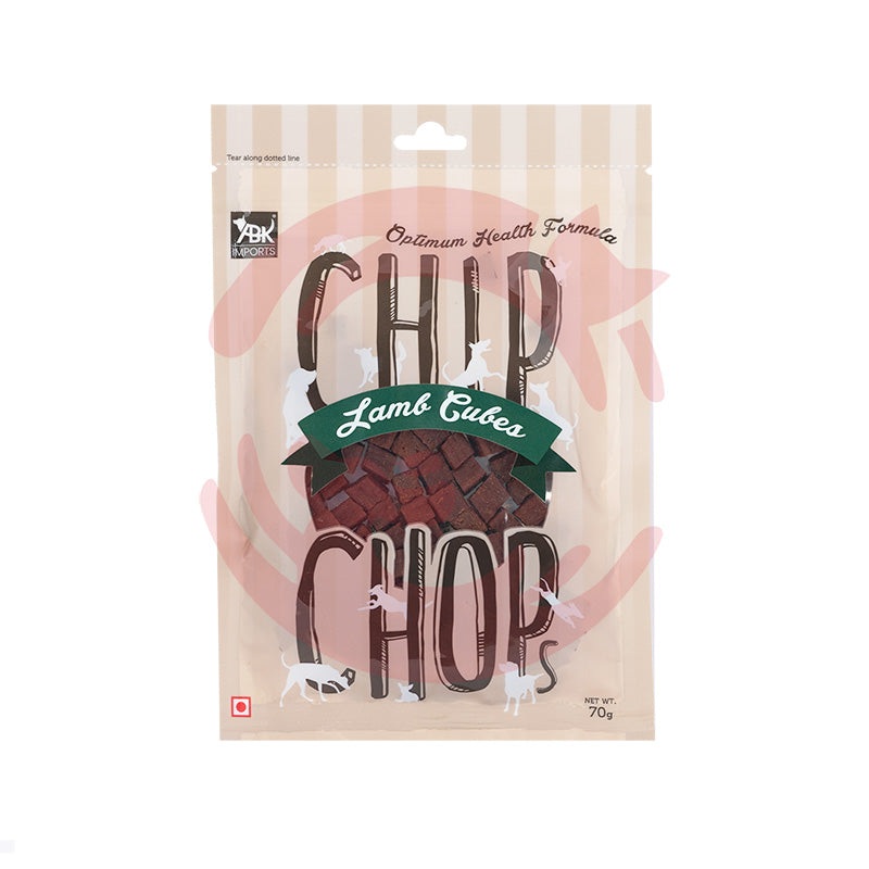 Chip Chops Dog Treats – Lamb Cubes 70g