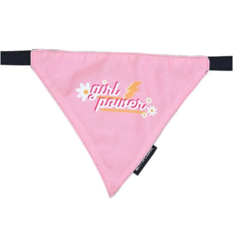 Mutt Of Course Dog Bandana – Girl Power