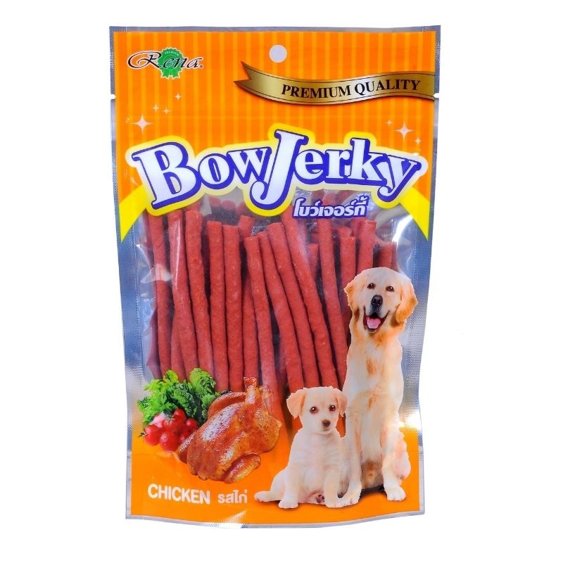 Rena Dog Treats – BowJerky Chicken Sticks (200g)