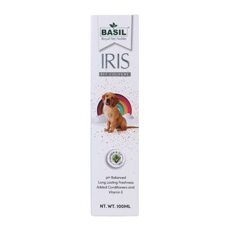 Basil Pet Cologne for Dogs – Iris (100ml)