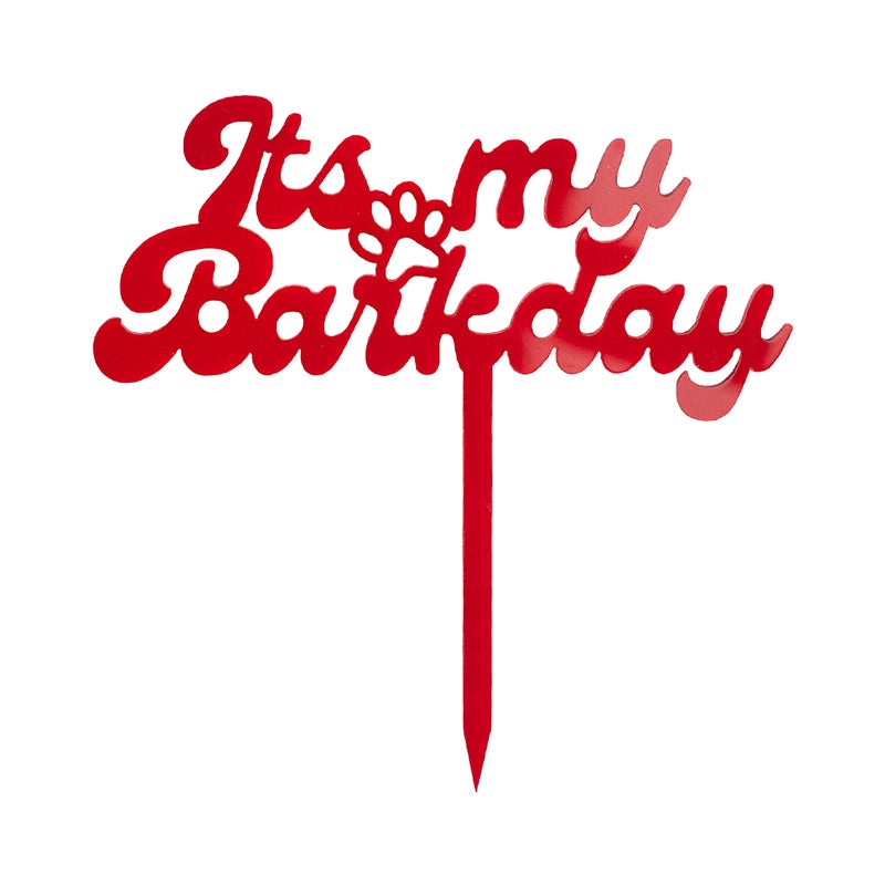 Birthday / Celebration Cake Toppers – Its My Barkday