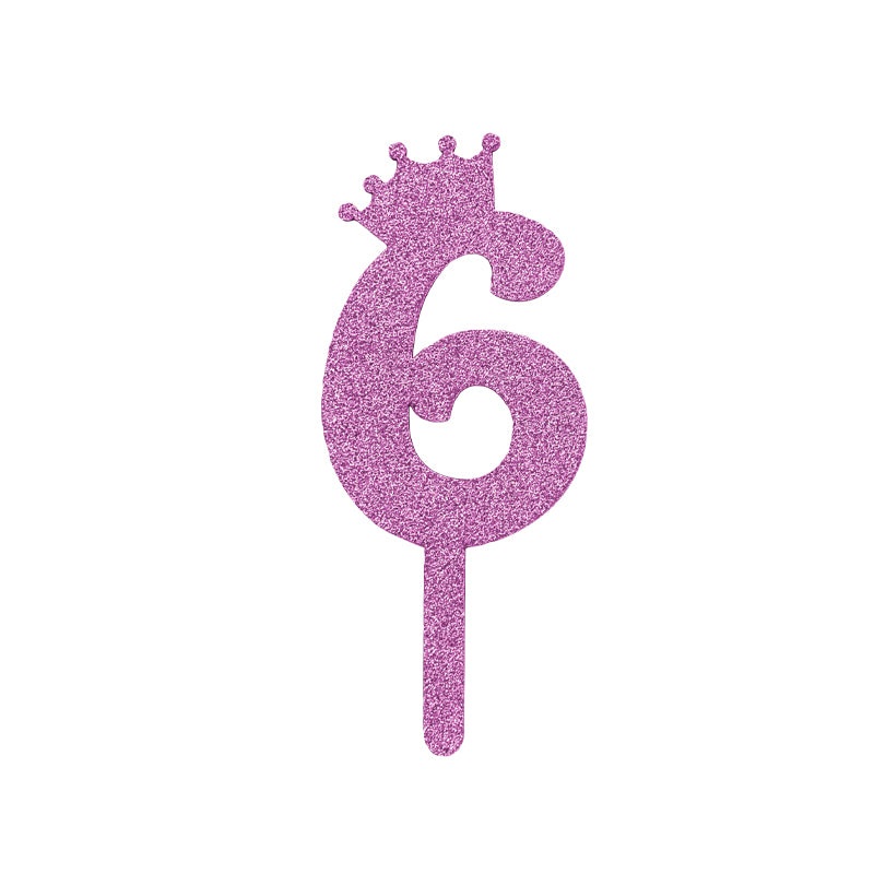 Birthday / Celebration Cake Toppers – No.6