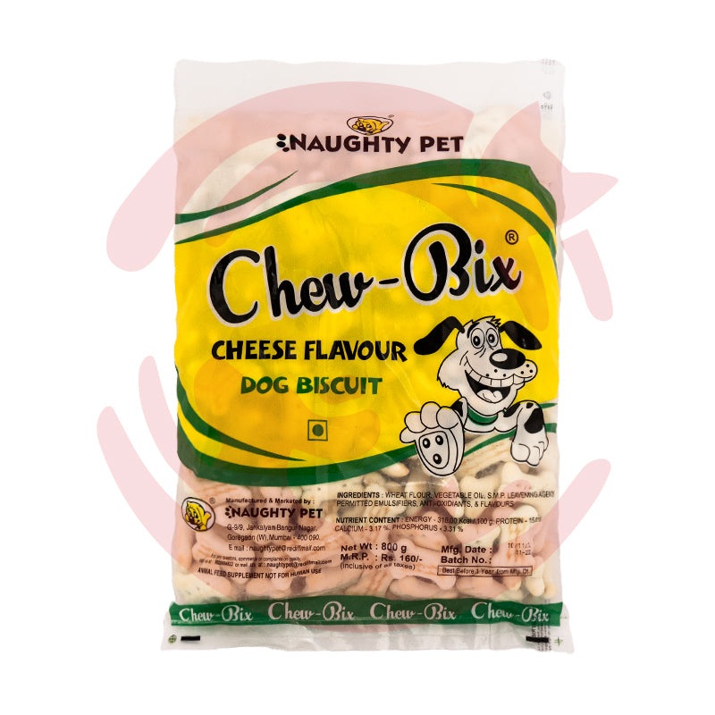 Naughty Pet Dog Treats – Chew Bix Vegetarian (800g)