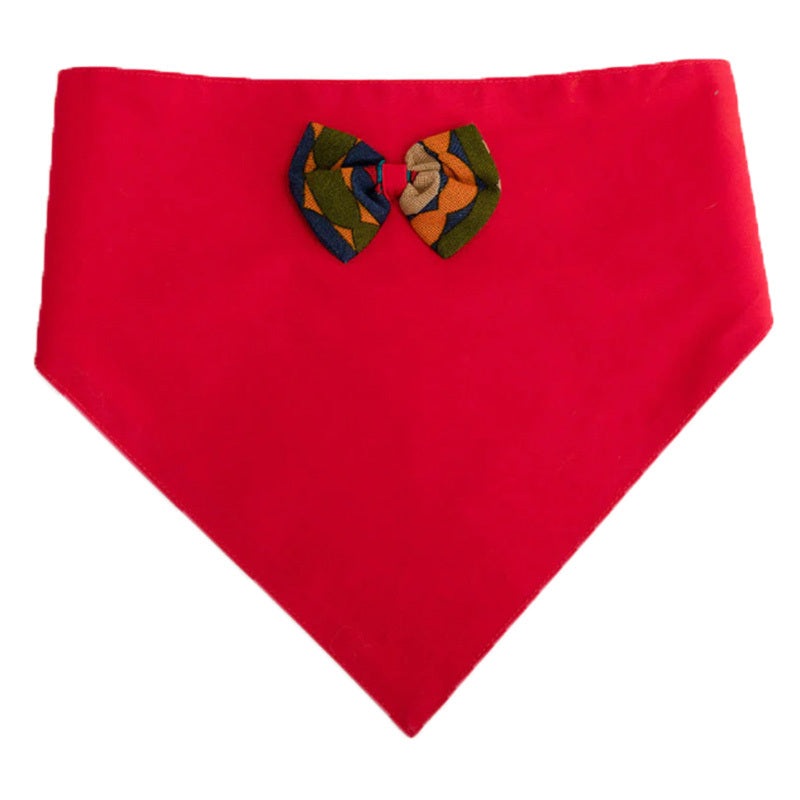 Furbuddies Bandana with Bowtie For Dogs – Royal Red