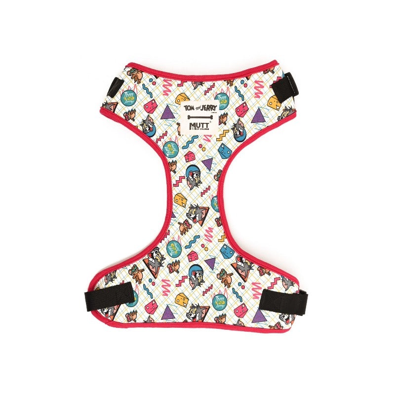 Tom and Jerry Harness for Dogs and Cats  Retro Fun