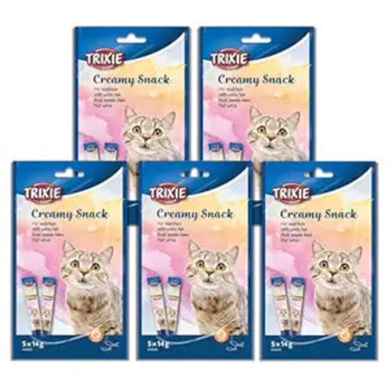 Trixie Creamy Snack With Chicken Cat Treats  5  14 gm