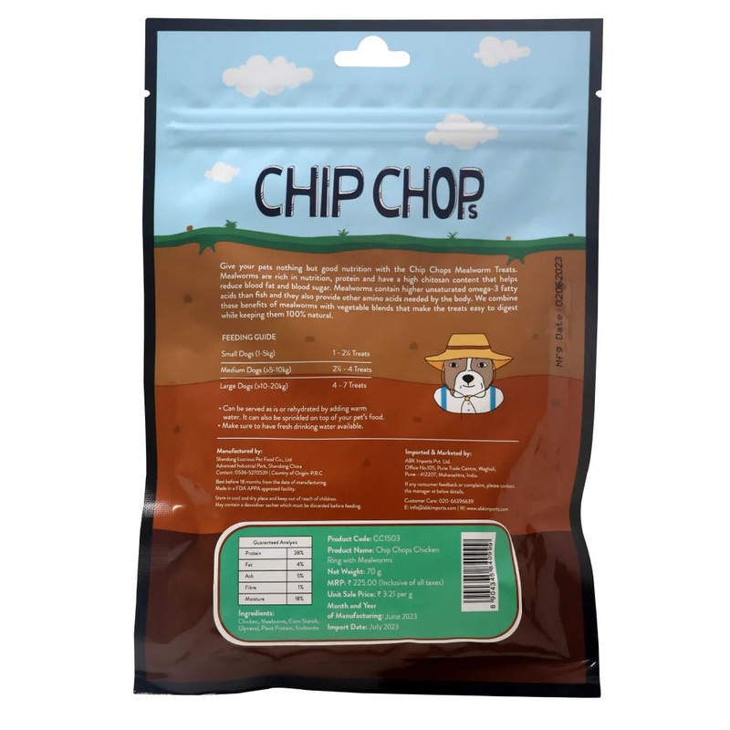 Wonder Worms – Diced Chicken with Mealworms