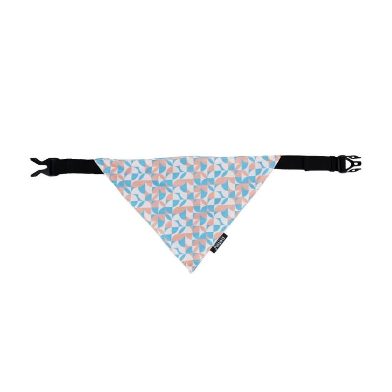 Bandana for Dogs – Orange Geometric