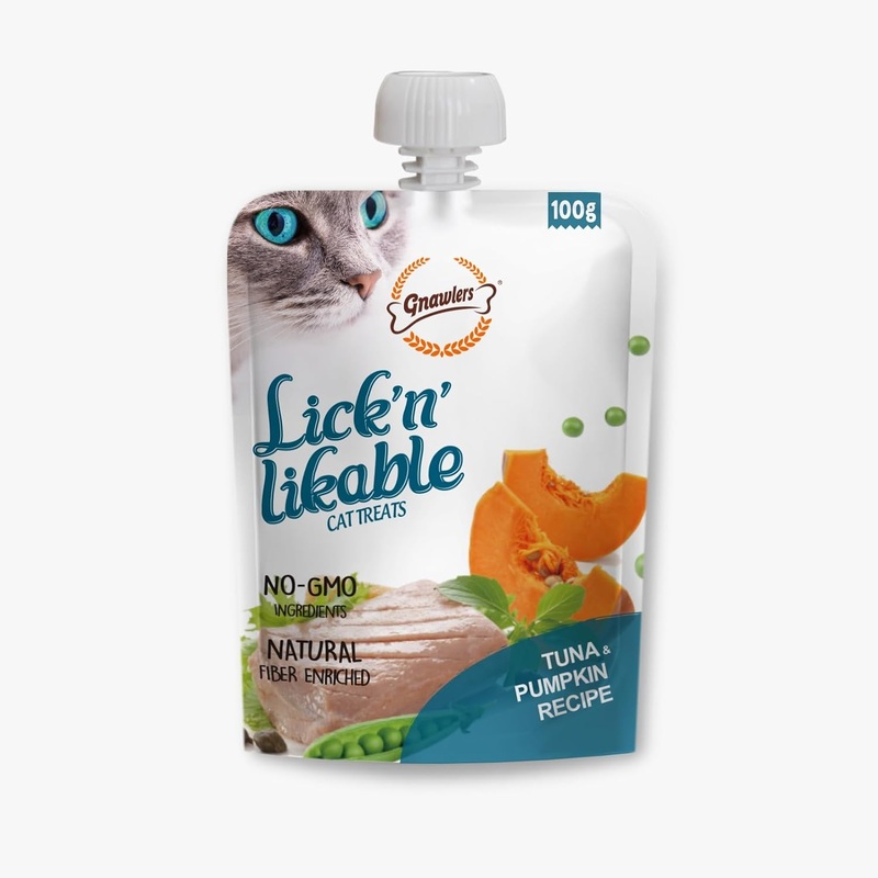 Gnawlers Lick n Lickables ( Tuna & Pumpkin ) Recipe – 100g