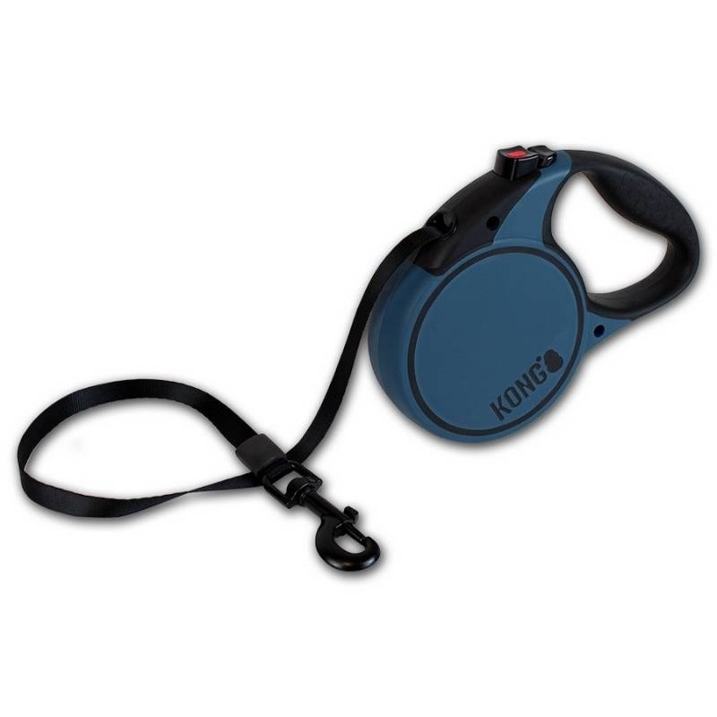 Kong Retractable Leash for Dogs – Terrain Blue