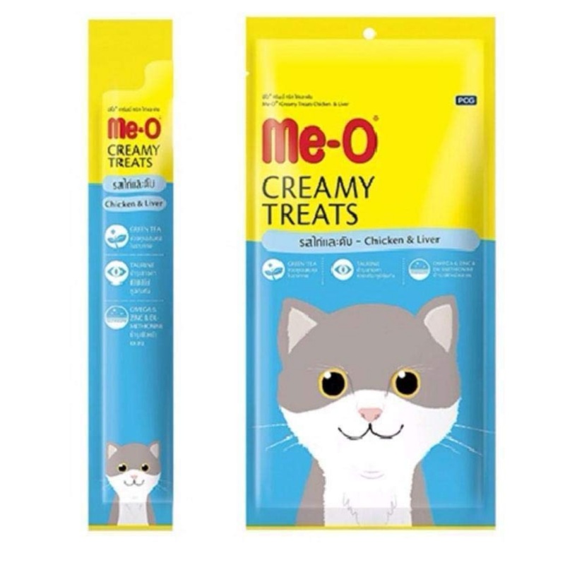 Me-O Creamy Cat Treats – Chicken & Liver