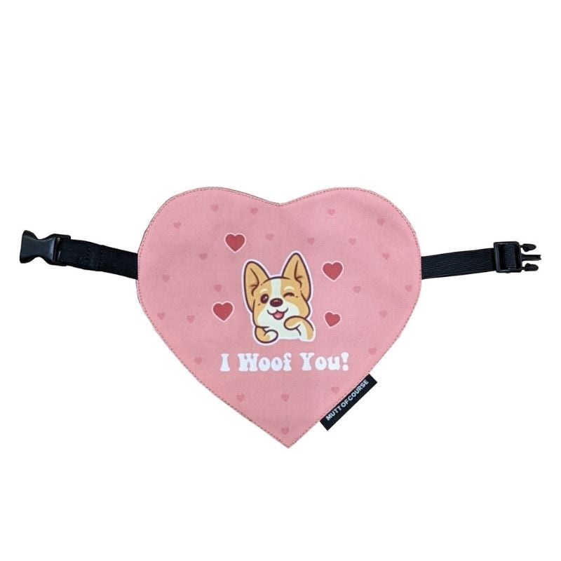 Mutt Of Course Bandana for Dogs – I Woof You!