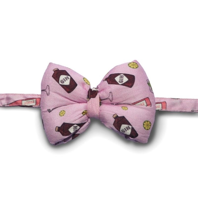 Mutt Of Course Dogs Bowtie – Gin and Tonic