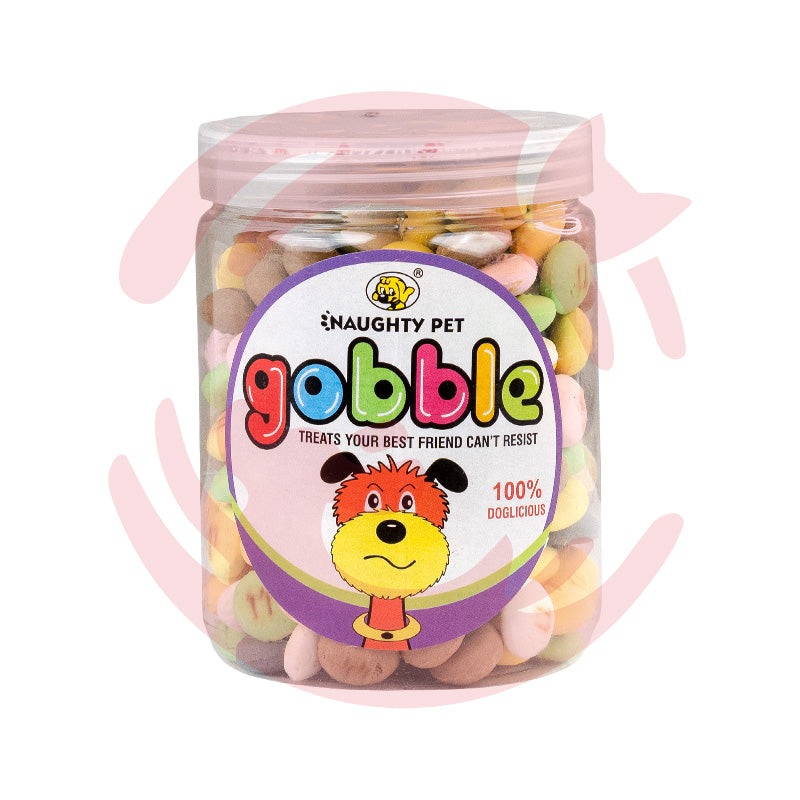 Naughty Pet Dog Treats – Gobble (300g)