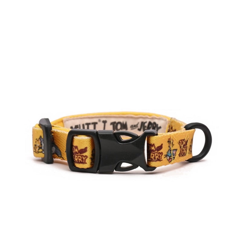 Tom and Jerry Collar for Dogsand Cats  Yellow Mellow