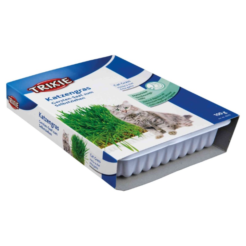 Trixie DIY Grow Your Own Cat Grass Seeds – Grass for Adult Cats